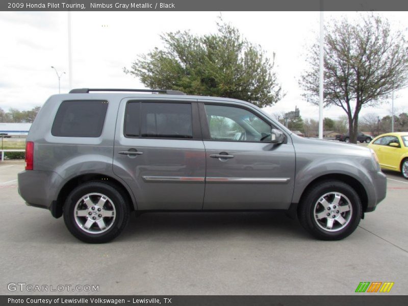 Nimbus Gray Metallic / Black 2009 Honda Pilot Touring