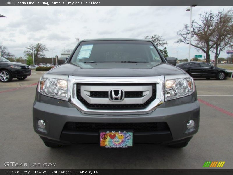 Nimbus Gray Metallic / Black 2009 Honda Pilot Touring