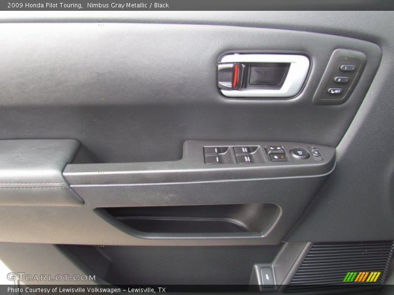 Nimbus Gray Metallic / Black 2009 Honda Pilot Touring