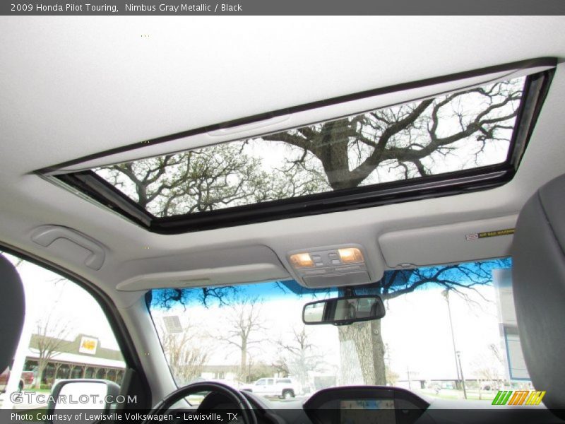 Nimbus Gray Metallic / Black 2009 Honda Pilot Touring