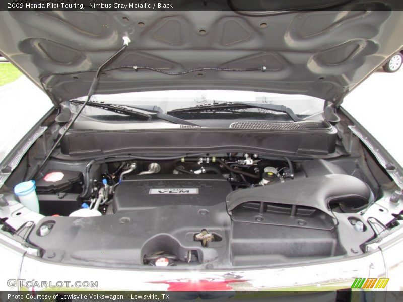 Nimbus Gray Metallic / Black 2009 Honda Pilot Touring