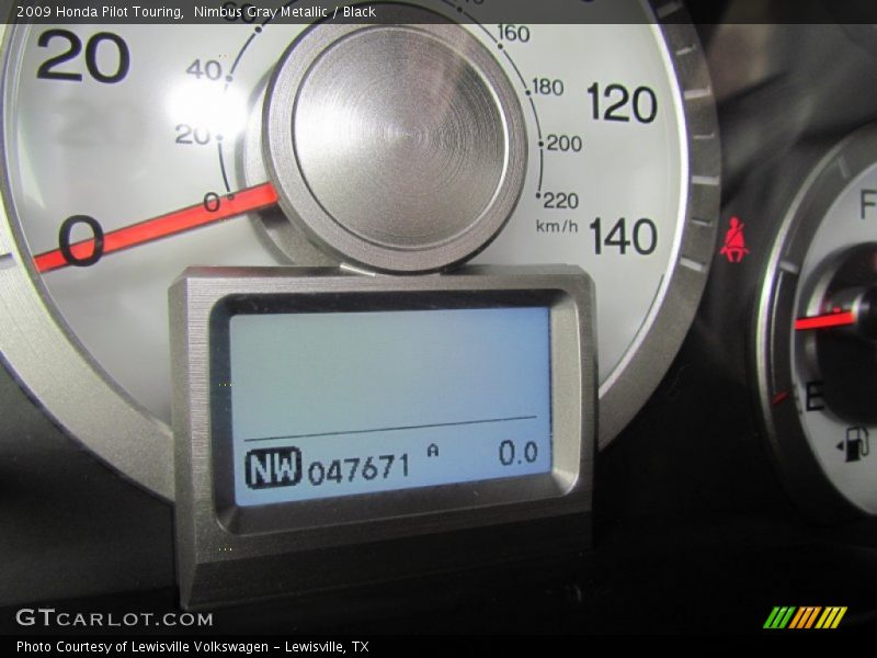 Nimbus Gray Metallic / Black 2009 Honda Pilot Touring
