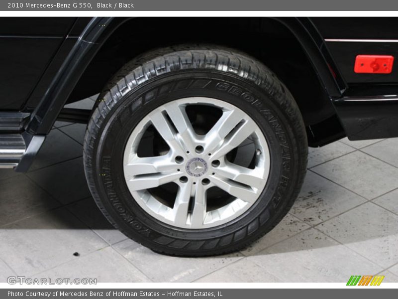 Black / Black 2010 Mercedes-Benz G 550
