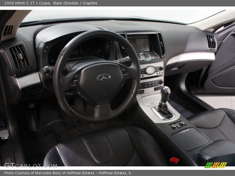 Black Obsidian / Graphite 2009 Infiniti G 37 x Coupe