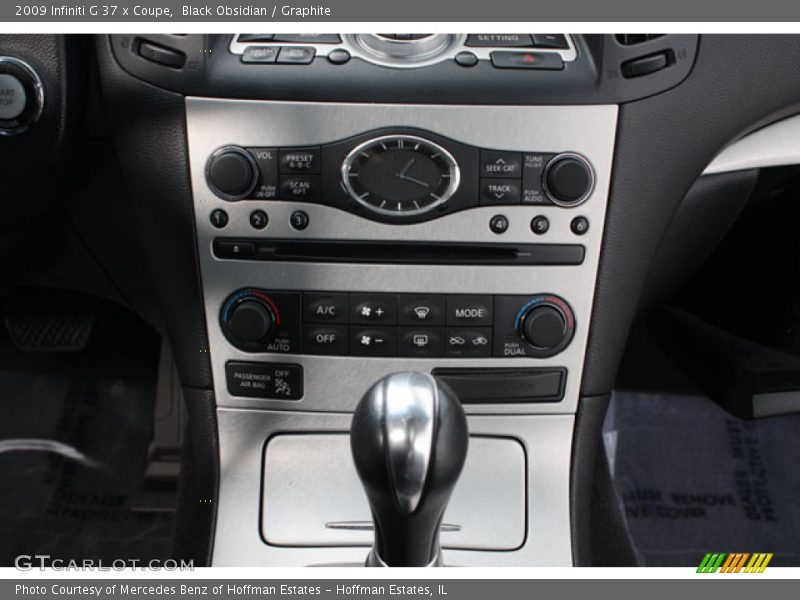 Black Obsidian / Graphite 2009 Infiniti G 37 x Coupe