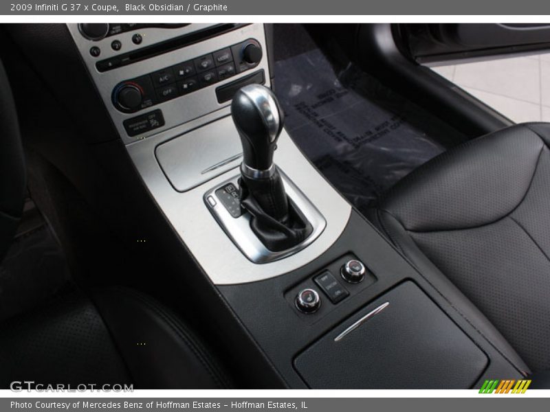 Black Obsidian / Graphite 2009 Infiniti G 37 x Coupe