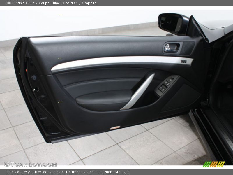 Black Obsidian / Graphite 2009 Infiniti G 37 x Coupe