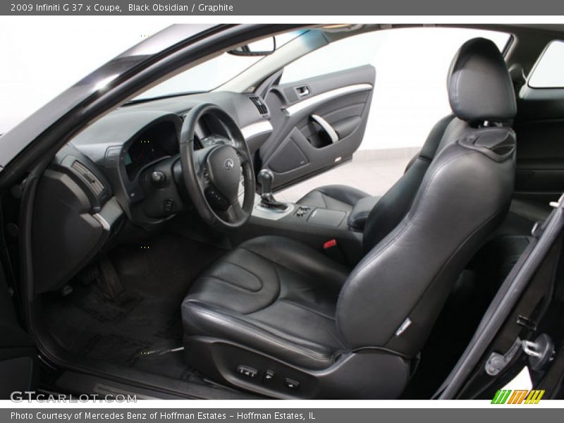 Black Obsidian / Graphite 2009 Infiniti G 37 x Coupe