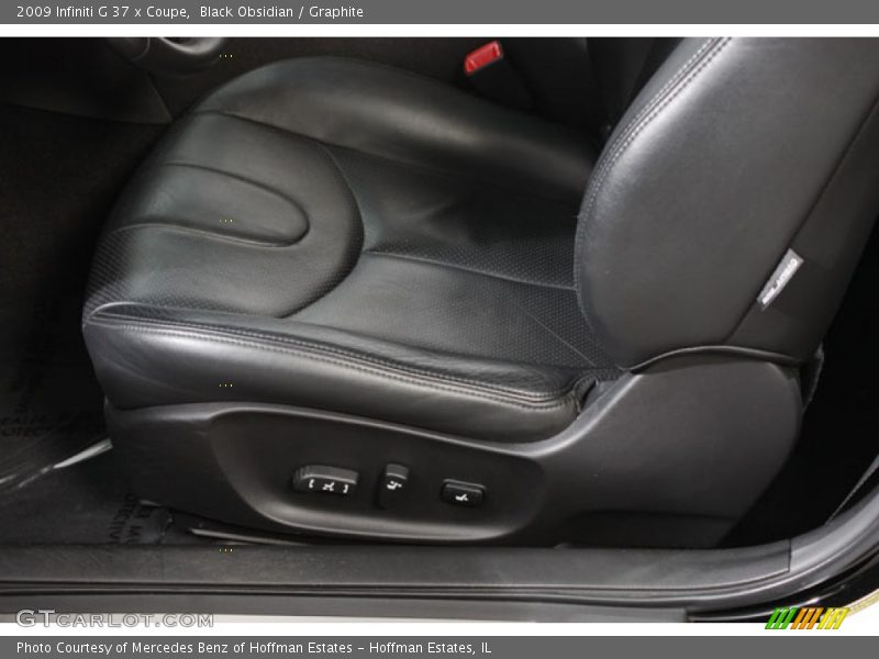 Black Obsidian / Graphite 2009 Infiniti G 37 x Coupe