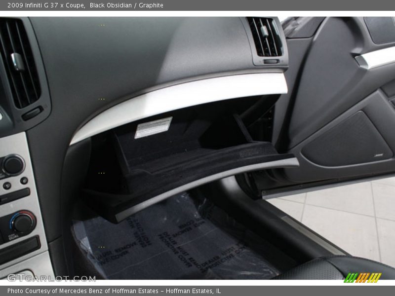 Black Obsidian / Graphite 2009 Infiniti G 37 x Coupe