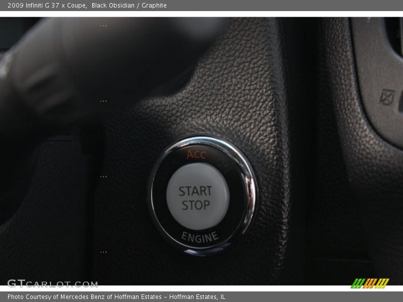 Black Obsidian / Graphite 2009 Infiniti G 37 x Coupe