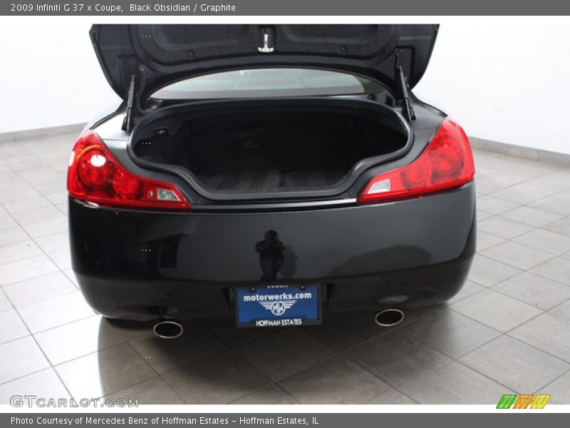 Black Obsidian / Graphite 2009 Infiniti G 37 x Coupe