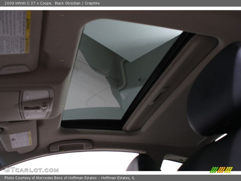 Black Obsidian / Graphite 2009 Infiniti G 37 x Coupe