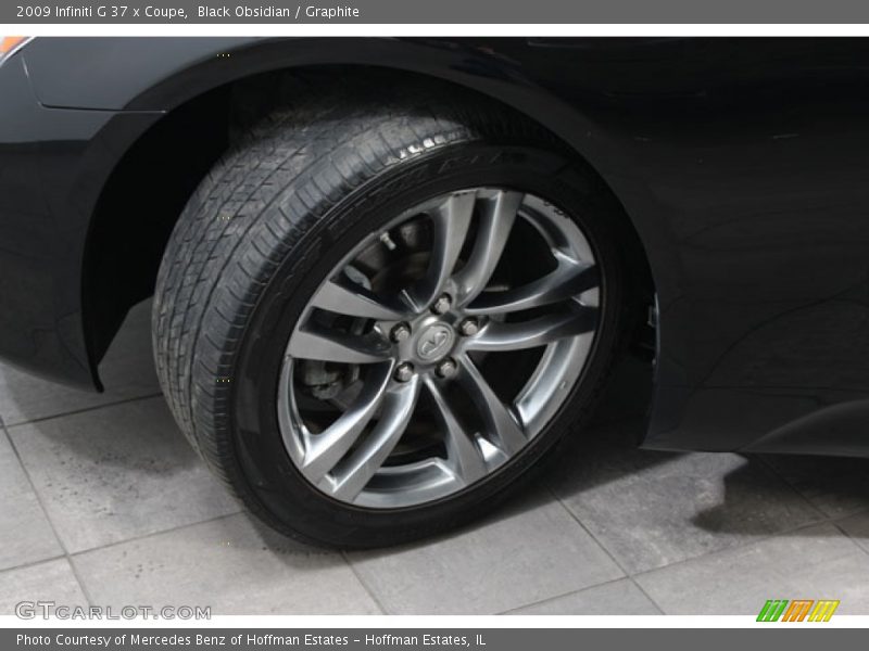 Black Obsidian / Graphite 2009 Infiniti G 37 x Coupe