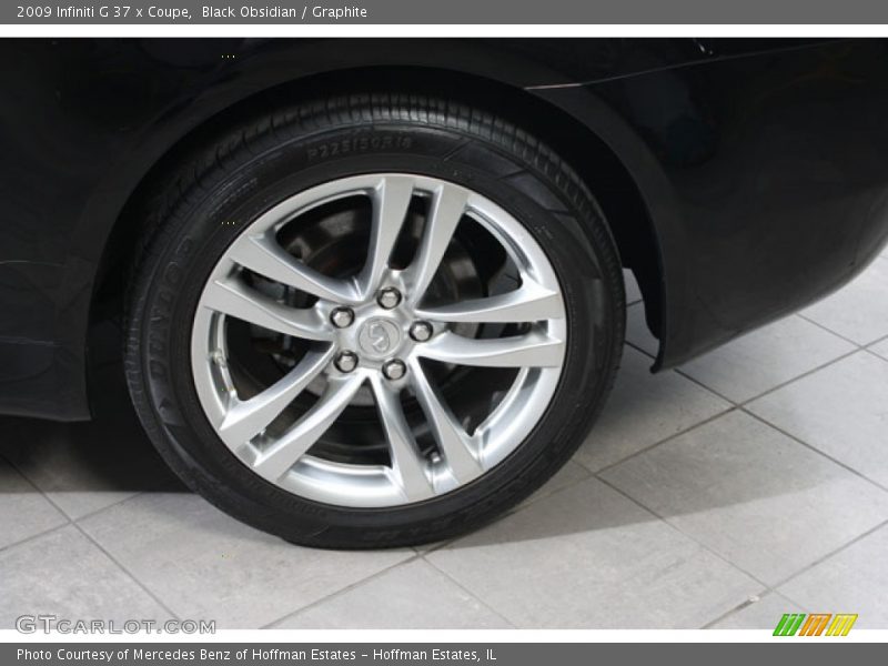 Black Obsidian / Graphite 2009 Infiniti G 37 x Coupe