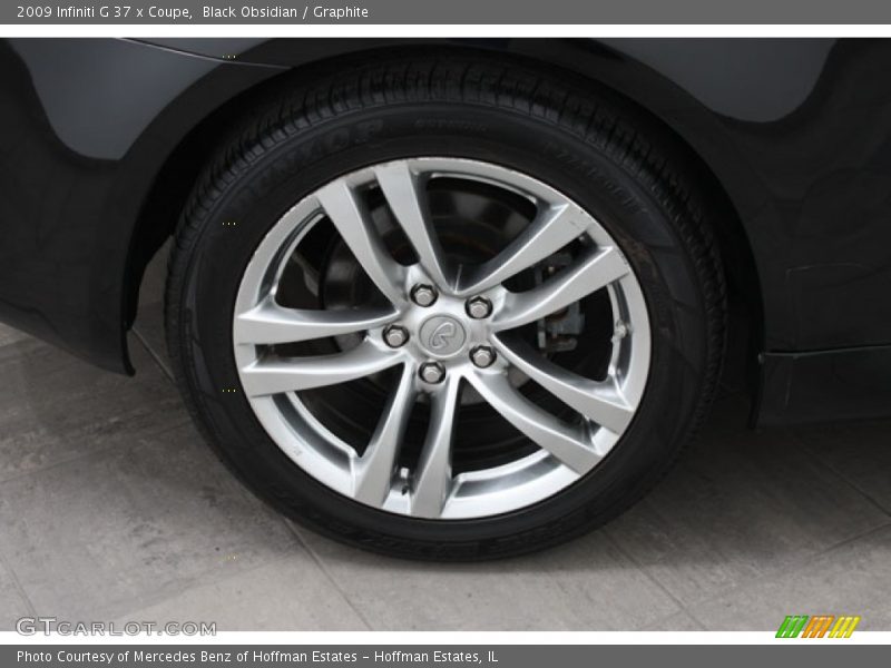 Black Obsidian / Graphite 2009 Infiniti G 37 x Coupe