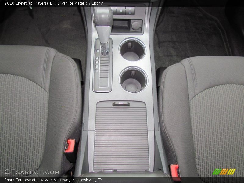 Silver Ice Metallic / Ebony 2010 Chevrolet Traverse LT