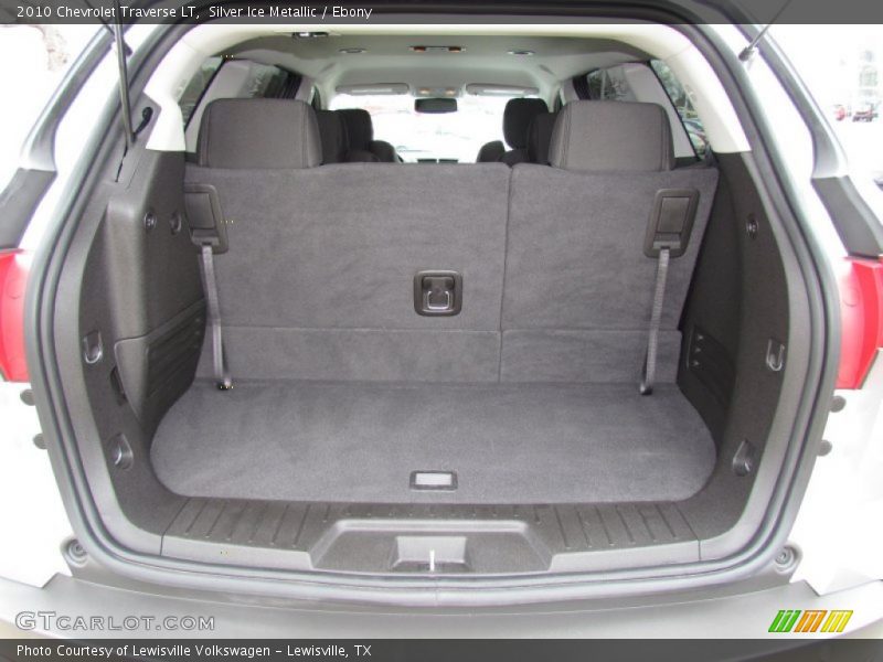 Silver Ice Metallic / Ebony 2010 Chevrolet Traverse LT