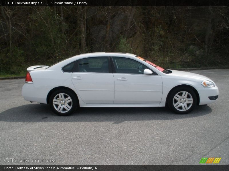 Summit White / Ebony 2011 Chevrolet Impala LT
