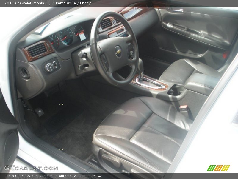 Summit White / Ebony 2011 Chevrolet Impala LT