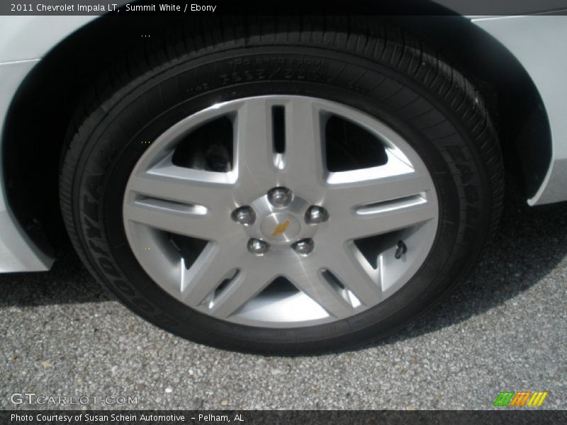 Summit White / Ebony 2011 Chevrolet Impala LT