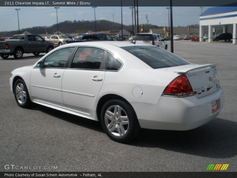 Summit White / Ebony 2011 Chevrolet Impala LT