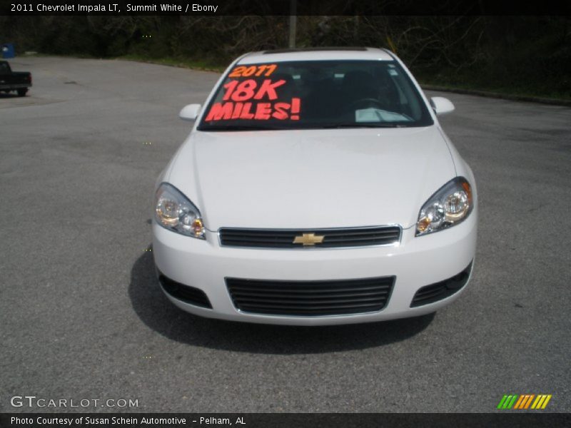 Summit White / Ebony 2011 Chevrolet Impala LT
