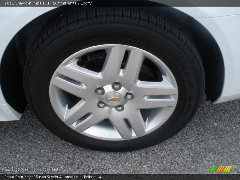Summit White / Ebony 2011 Chevrolet Impala LT