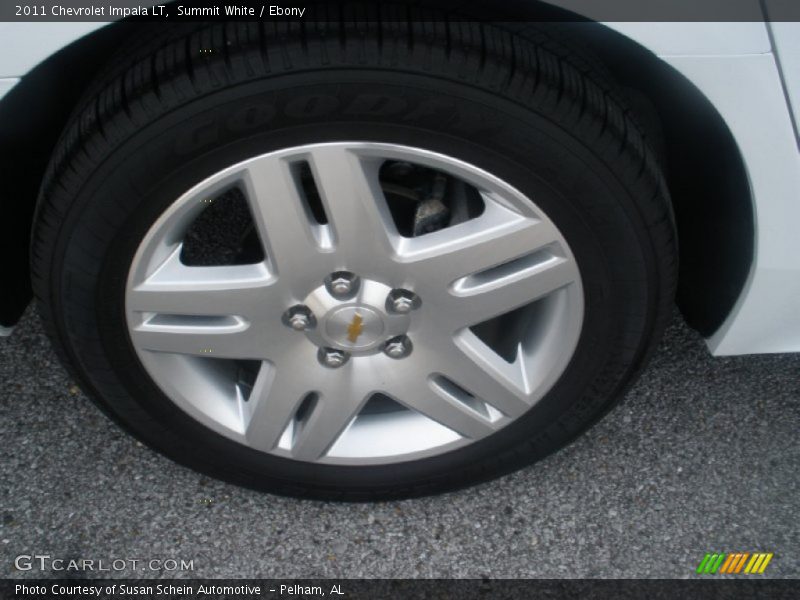 Summit White / Ebony 2011 Chevrolet Impala LT