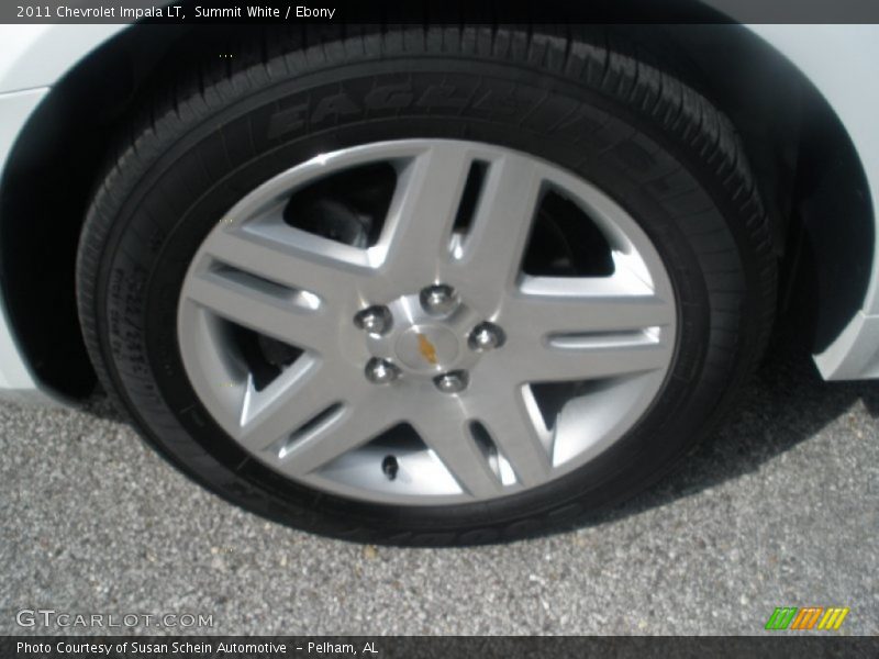 Summit White / Ebony 2011 Chevrolet Impala LT