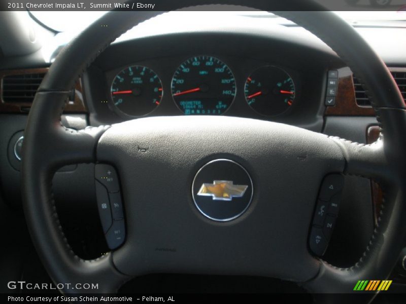 Summit White / Ebony 2011 Chevrolet Impala LT