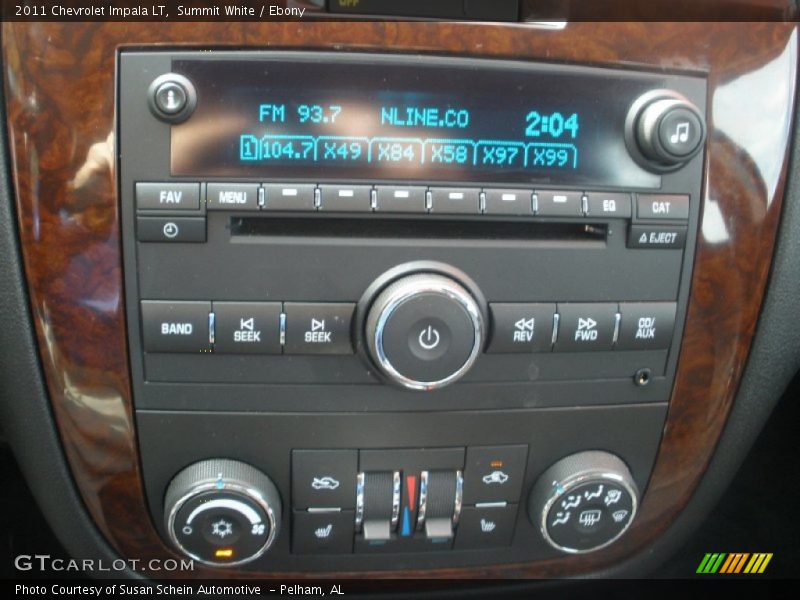 Summit White / Ebony 2011 Chevrolet Impala LT