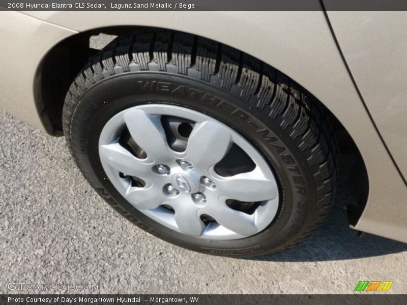 Laguna Sand Metallic / Beige 2008 Hyundai Elantra GLS Sedan