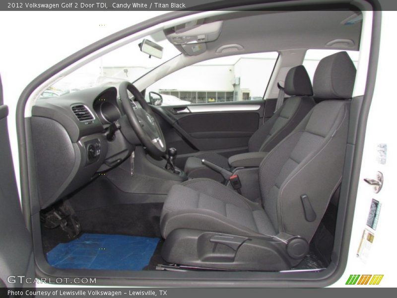 Candy White / Titan Black 2012 Volkswagen Golf 2 Door TDI
