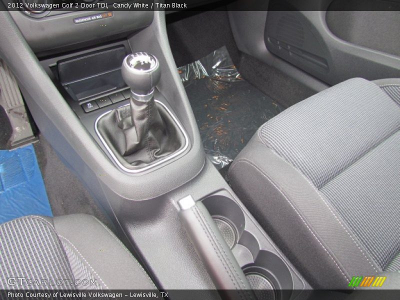 Candy White / Titan Black 2012 Volkswagen Golf 2 Door TDI
