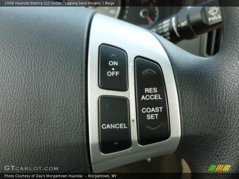 Laguna Sand Metallic / Beige 2008 Hyundai Elantra GLS Sedan
