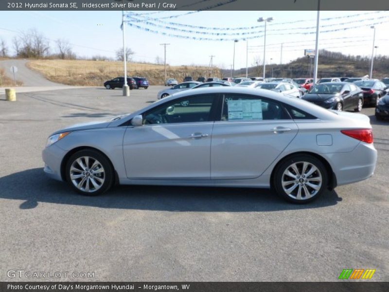 Iridescent Silver Blue Pearl / Gray 2012 Hyundai Sonata SE