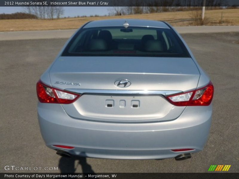 Iridescent Silver Blue Pearl / Gray 2012 Hyundai Sonata SE