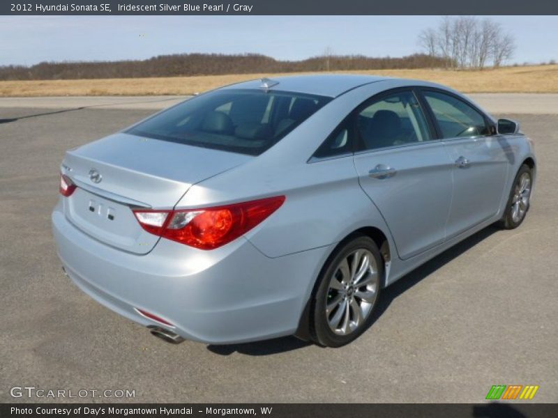 Iridescent Silver Blue Pearl / Gray 2012 Hyundai Sonata SE