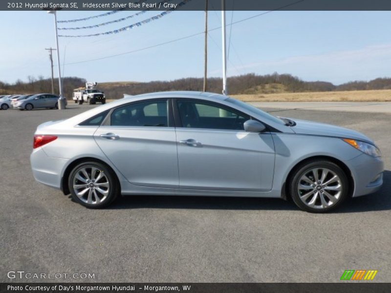 Iridescent Silver Blue Pearl / Gray 2012 Hyundai Sonata SE