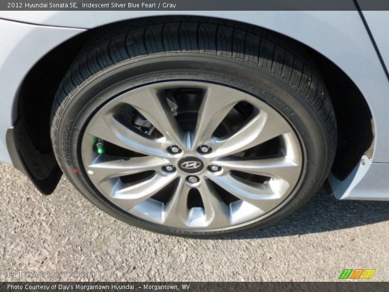 Iridescent Silver Blue Pearl / Gray 2012 Hyundai Sonata SE
