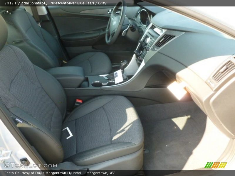 Iridescent Silver Blue Pearl / Gray 2012 Hyundai Sonata SE