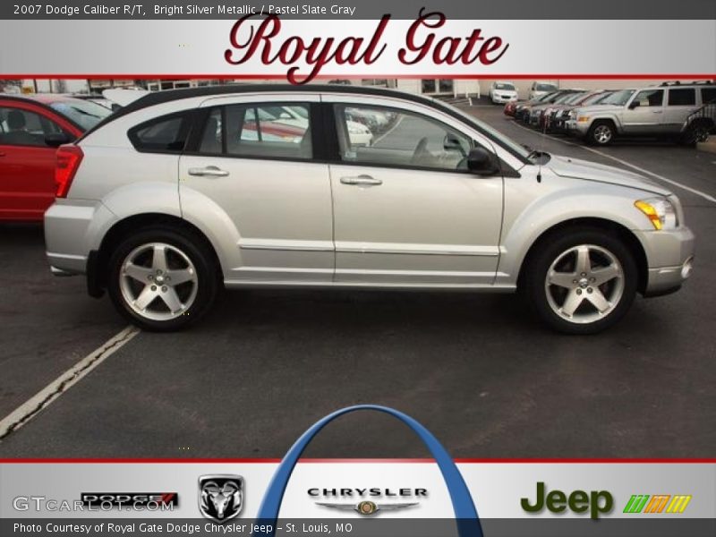 Bright Silver Metallic / Pastel Slate Gray 2007 Dodge Caliber R/T