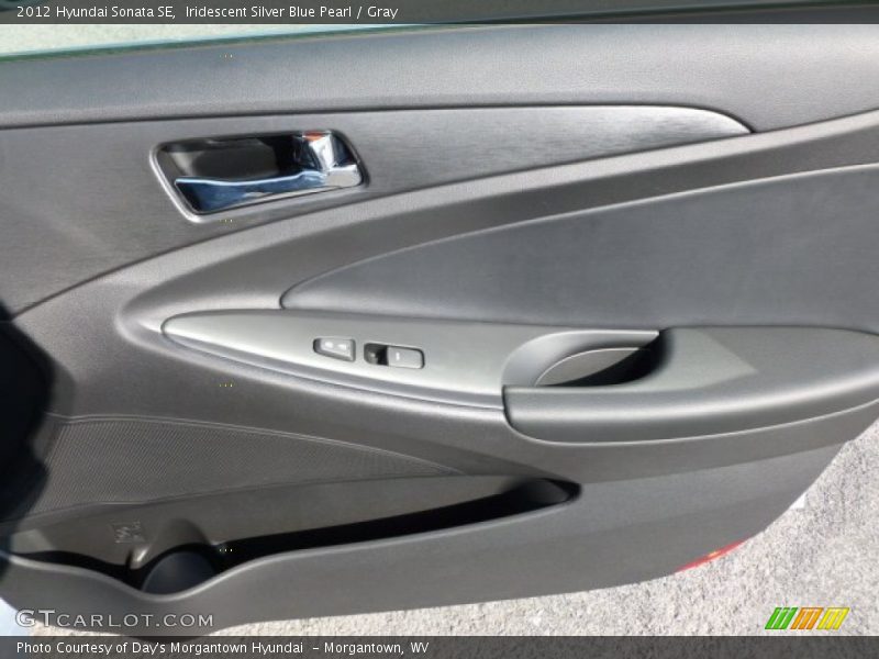 Iridescent Silver Blue Pearl / Gray 2012 Hyundai Sonata SE