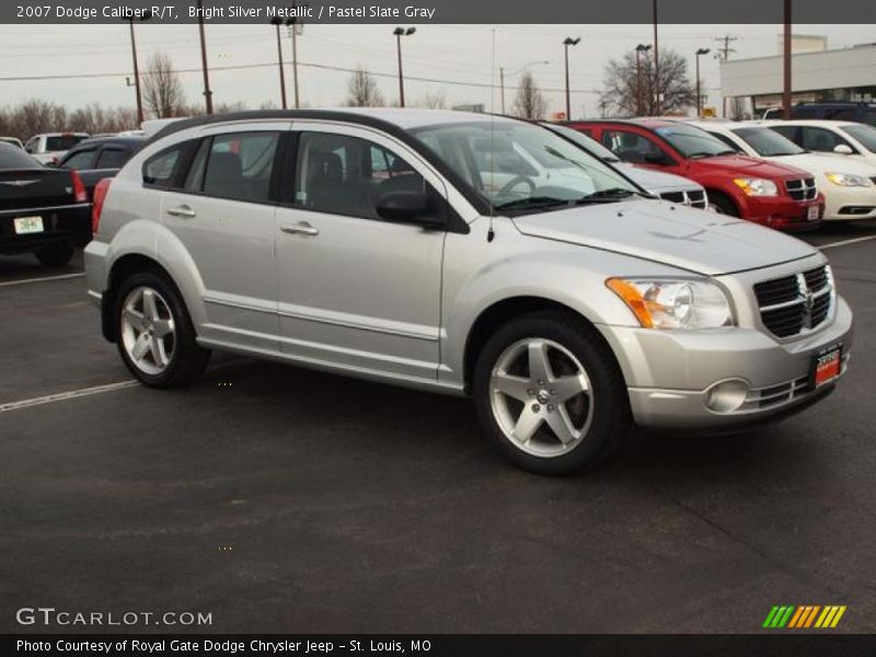 Bright Silver Metallic / Pastel Slate Gray 2007 Dodge Caliber R/T