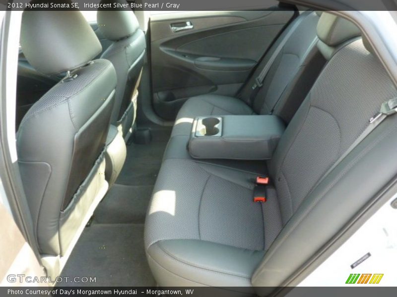 Iridescent Silver Blue Pearl / Gray 2012 Hyundai Sonata SE
