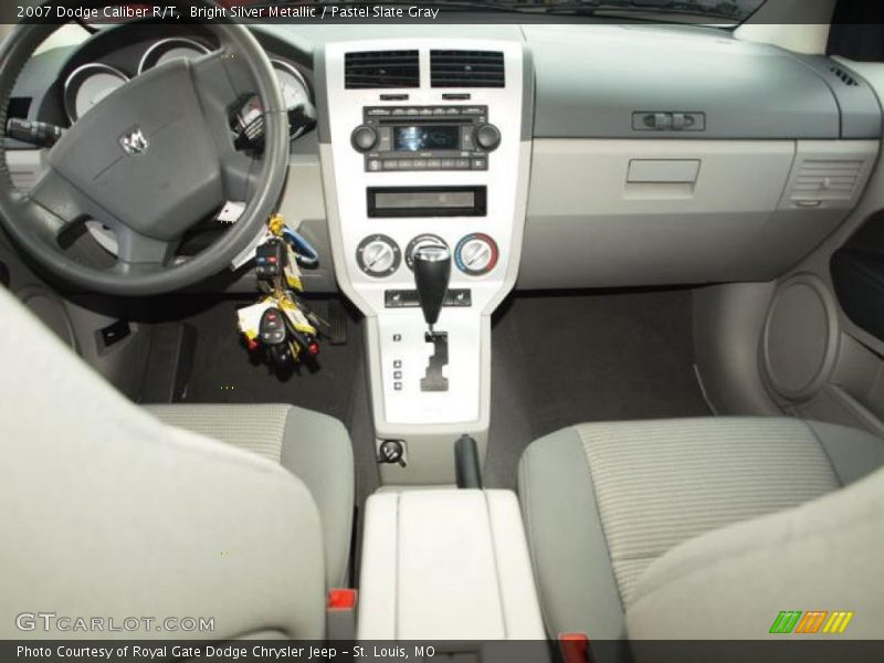 Bright Silver Metallic / Pastel Slate Gray 2007 Dodge Caliber R/T