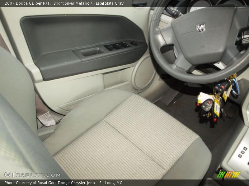 Bright Silver Metallic / Pastel Slate Gray 2007 Dodge Caliber R/T