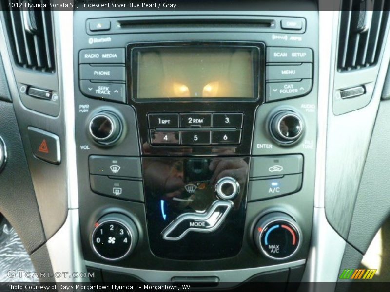 Iridescent Silver Blue Pearl / Gray 2012 Hyundai Sonata SE