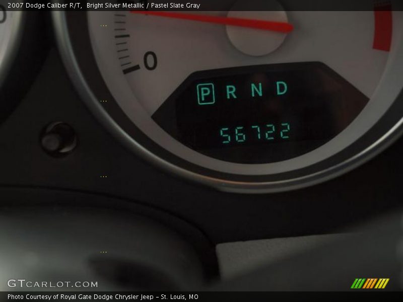 Bright Silver Metallic / Pastel Slate Gray 2007 Dodge Caliber R/T